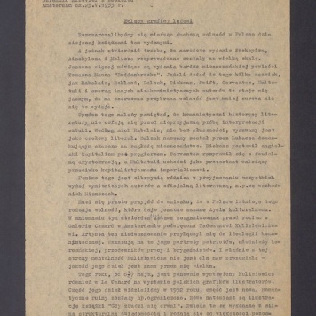 Polscy graficy ludowi. Rozczarowalibyśmy się mierząc duchową wolność w Polsce [...]