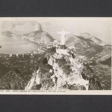 Rio, Vista aerea do Corcovado e Pao de Acucar