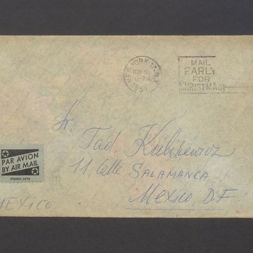 Koperta, adr. Tad. Kulisiewicz