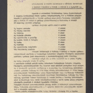 Sprawozdanie z pobytu służbowego w Ośrodku Informacji i Kultury Polskiej w Pradze