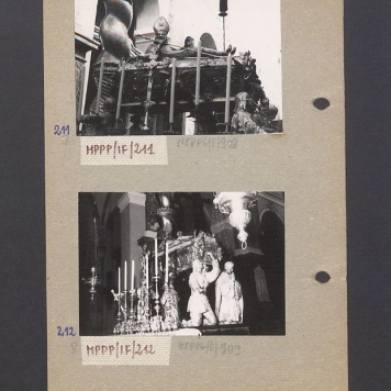 Wnętrze gnieźnieńskiej katedry. Sarkofag św. Wojciecha.