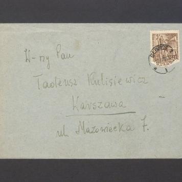Koperta, nad. Rzeszewski Janusz