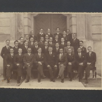 Członkowie gnieźnieńskiego chóru "Dzwon".