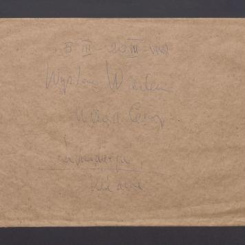 Koperta, Wystawa Wiedeń Urząd Celny