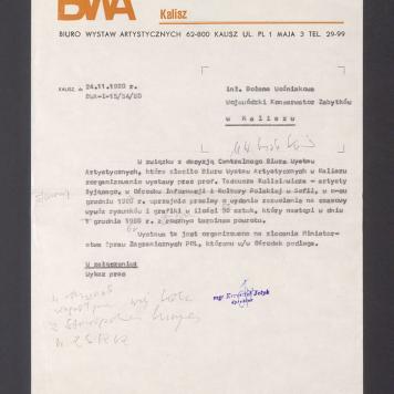 W związku z decyzją Centralnego Biura Wystaw Artystycznych [...]