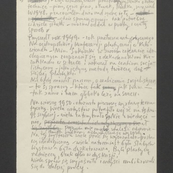 2) więc w międzyczasie powstały rysunki w różnej technice [...]