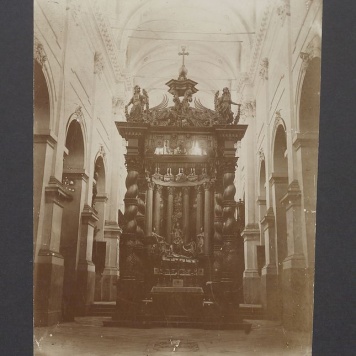 Konfesja św. Wojciecha w katedrze.