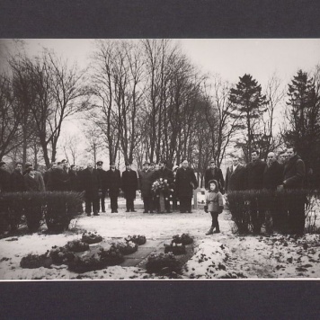 Wizyta żołnierzy radzieckich. Cmentarz św. Piotra.