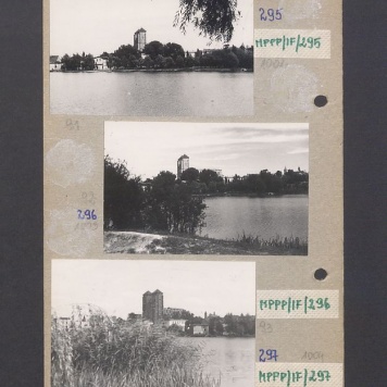 Widok na katedrę od strony jeziora Jelonek.