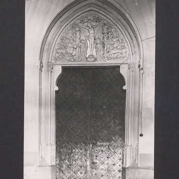 Drzwi północne w katedrze.