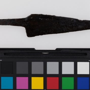 Nóż żelazny z trzpieniem