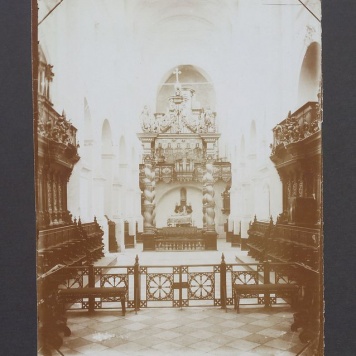 Konfesja św. Wojciecha w katedrze.