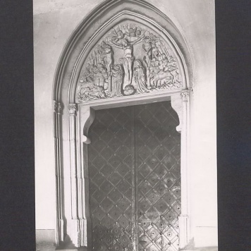 Drzwi północne w katedrze.