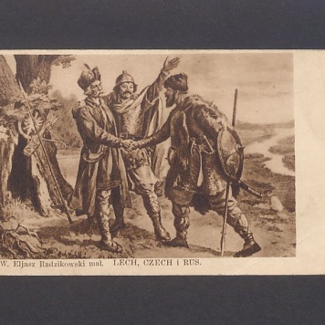 Lech, Czech i Rus według Eliasza Radzikowskiego.