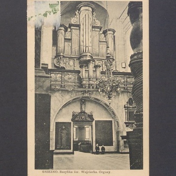 Organy barokowe w katedrze.