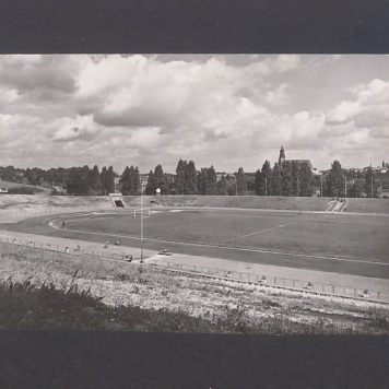 Stadion w Parku Piastowskim.