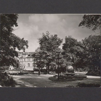 Fragment parku im. T. Kościuszki.