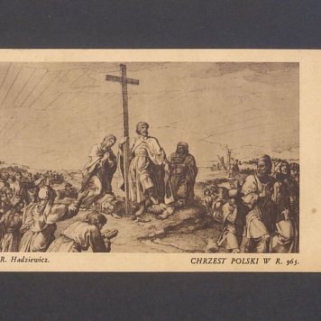Chrzest Polski w roku 965 według R. Hadziewicza.