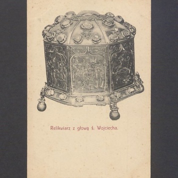 Relikwiarz św. Wojciecha.
