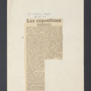 Recenzja. Les expositions Kulisiewicz