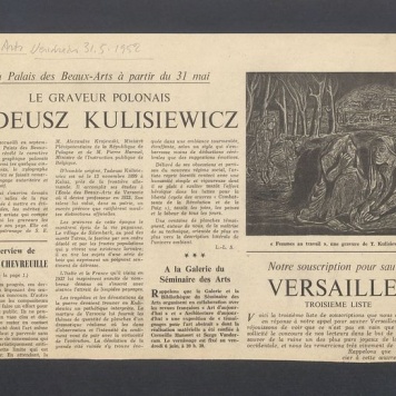 Recenzja. Le graveur polonais Tadeusz Kulisiewicz