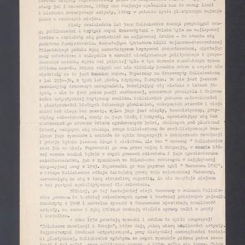 Wystawa prac Tadeusza Kulisiewicza obejmuje dwudziestoletni dorobek artysty [...]