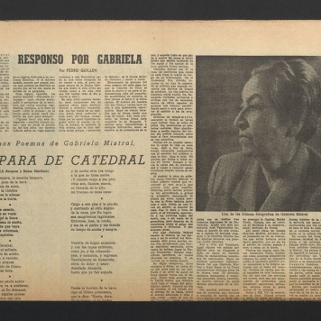 Responso por Gabriela