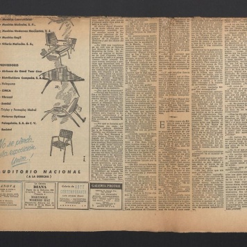 Auditorio nacional (a la derecha)