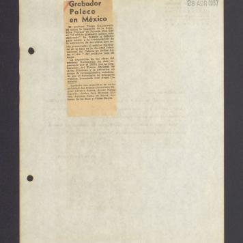 Grabador Polaco en Mexico