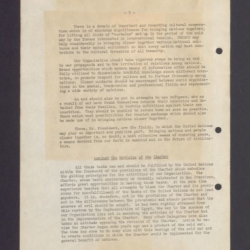 There is a domain of important and rewarding cultural cooperation [...]