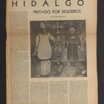 Hidalgo. Pintado por siqueiros