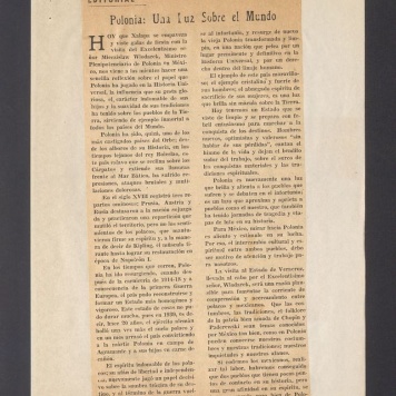 Polonia: Una Luz Sobre el Mundo