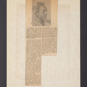 Lo sultimos anos 1957-58 de la creacion artistica de Tadeusz Kulisiewicz