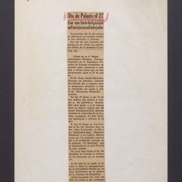 Dia de Polonia el 27