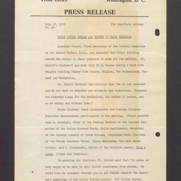 Poles living abroad can return to their homeland