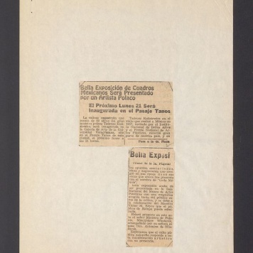 Bella Exposicion de Cuadros Mexicanos Sera Presentado por un Artista Polaco