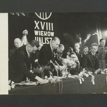 Jubileusz XVIII wieków Kalisza: uroczysta sesja Miejskiej i Powiatowej Rad Narodowych