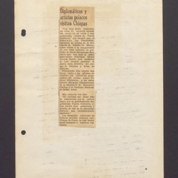 Diplomaticos y artistas polacos visitan Chiapas