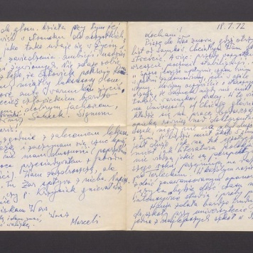 Kochani! Piszę do Was znowu, gdyż otrzymałem list od Sanków [...]