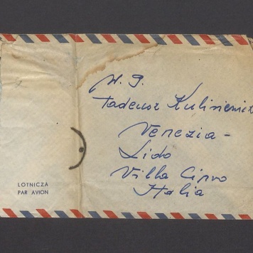 Koperta, nad. Suder Maria