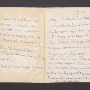 Drogie i Kochane Moje Dzieci Serdecznie dziękuję za śliczną kartkę [...]