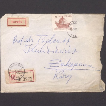 Koperta, nad. M. Stark