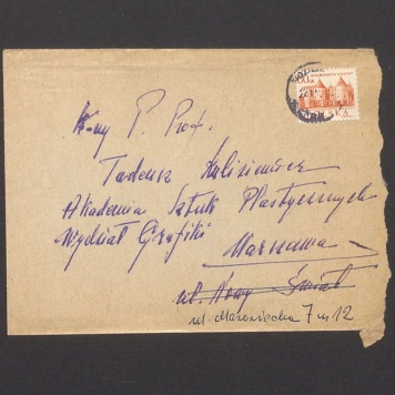 Koperta, nad. Wład. Kowalski