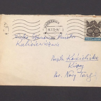 Koperta, nad. M. Stark