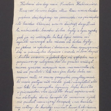 Kochani drodzy nasi Państwo Kulisiewicze. Piszę dowas kilka słów [...]