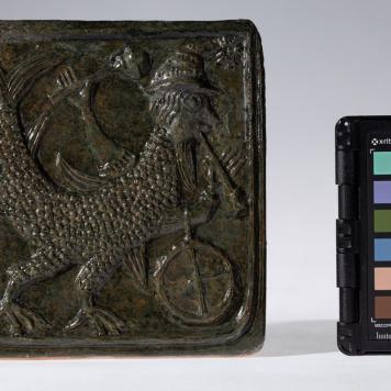 Kafel z motywem fantastycznym