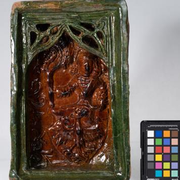 Kafel z herbem Orzeł Biały