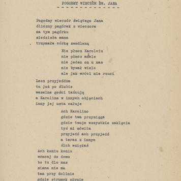 Pogodny wieczór św. Jana