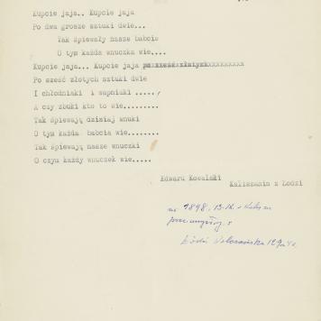 Piosenka ni stara ni nowa