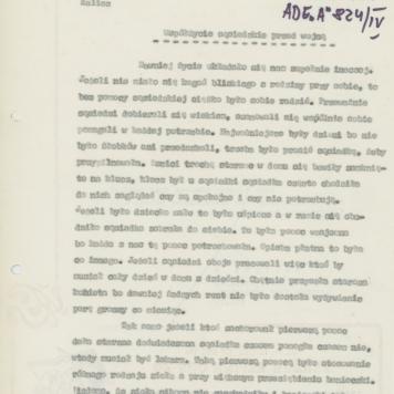 Współżycie sąsiedzkie przed wojną